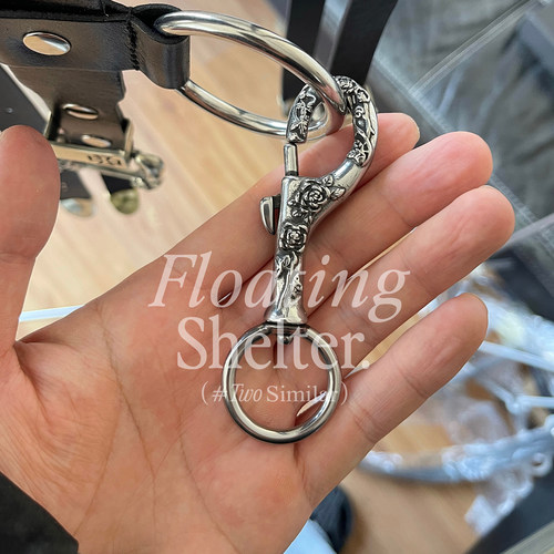 ERD忧郁的富二代立体雕刻钥匙扣