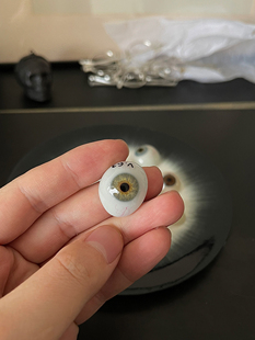 【定制】Carol Christian Poell血丝眼球纯银戒指 CCP眼球项链