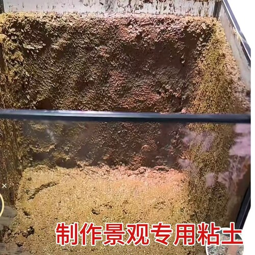 制作景观专用粘土生态造景缸专用立面土种植苔藓绿植蕨类植物布景