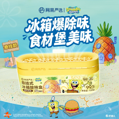 网易严选冰箱除味盒悬挂款100g