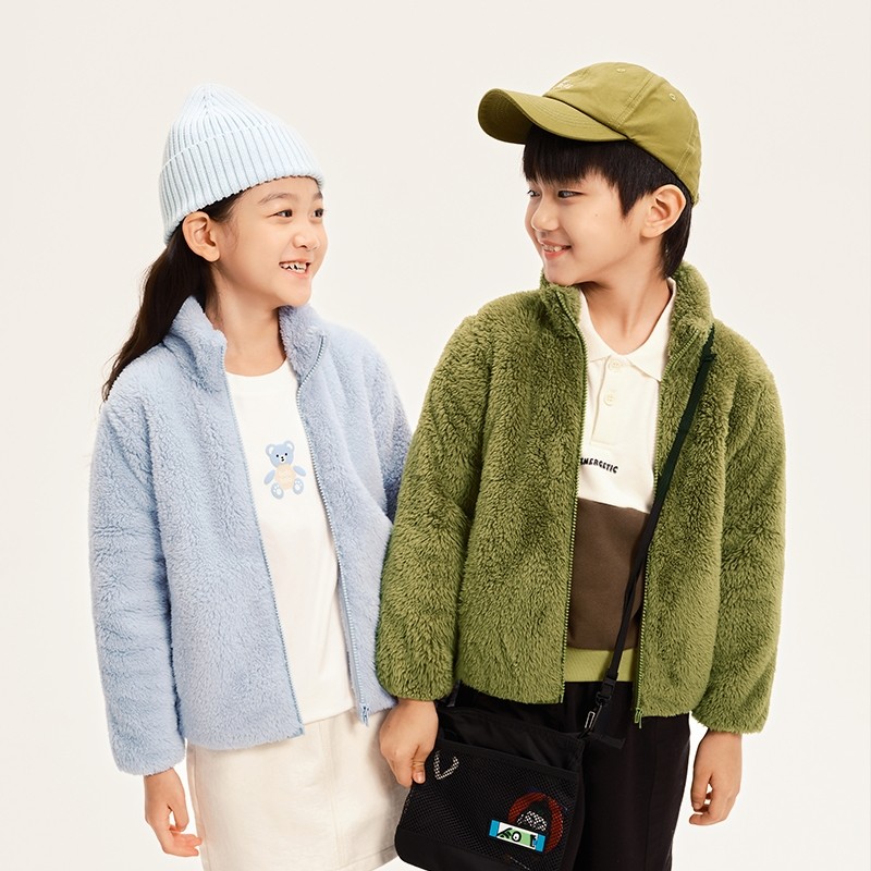 网易严选儿童摇粒绒外套保暖宽松夹克秋冬新款户外抗静电抓绒衣,童装/婴儿装/亲子装,普通外套,淘宝优惠券,粉丝福利购,淘宝优惠卷