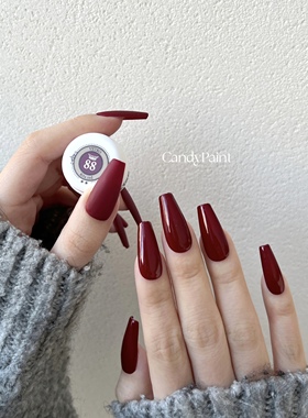 日本VETRO绝美人气88酒红339纯欲透裸粉显白美甲罐装色胶甲油胶