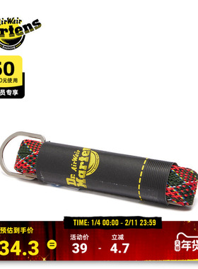 Dr.Martens马丁博士Tartan Woven Laces秋新款通用搭配马丁靴鞋带