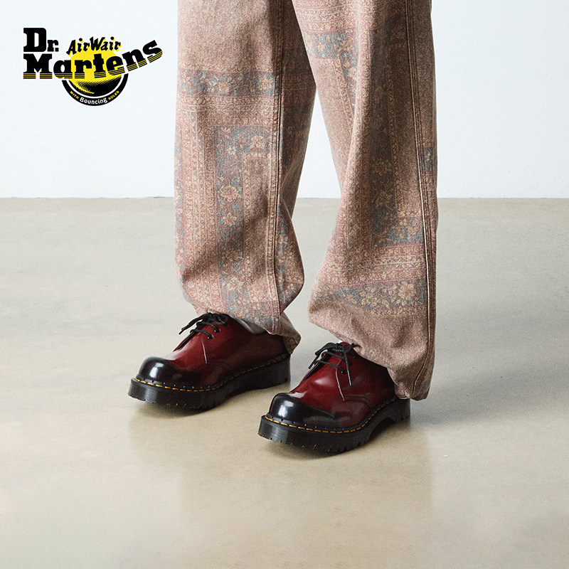 Dr.Martens马丁博士1461 Bex翘头大头鞋巨好看擦色