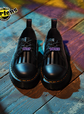 Dr.Martens马丁博士1461 Bex Wednesday联名春新款爆款小厚底单鞋