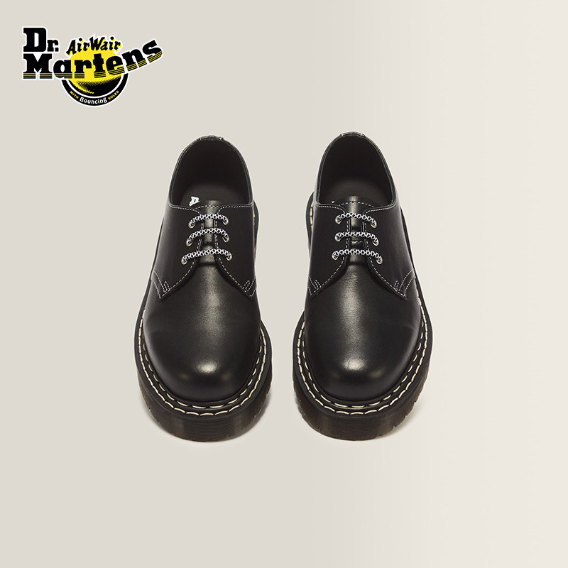 Dr.Martens马丁博士1461 WDS Bex新品双车线小厚底皮鞋单鞋