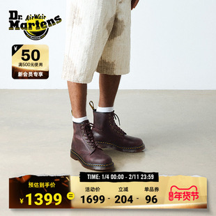 Dr.Martens马丁博士1460 Crazy Horse男女款2026新品疯马皮马丁靴