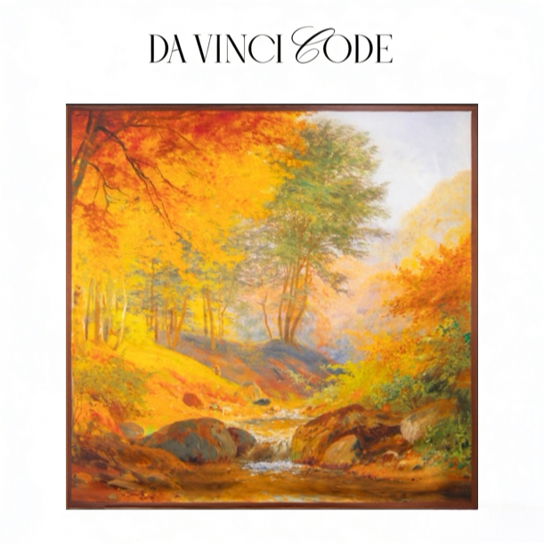 达芬奇密码金色峡谷108方巾空调披肩气质高档真丝100%桑蚕丝丝巾