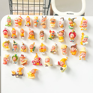 甜菜家星星人潮玩手办玩具挂件萌粒摆件配件可爱精致立体冰箱贴