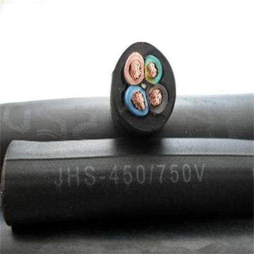 JHS橡套电缆4*2.5mm2 450/750v防水橡套线 软铜芯 厂家直发
