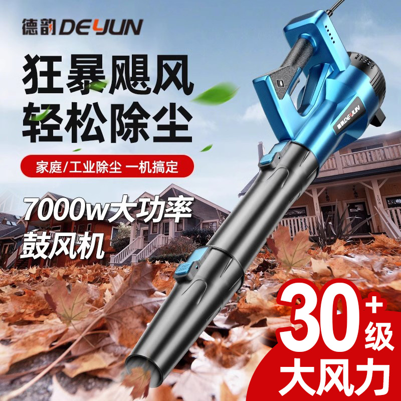 德国进口鼓风机大功率强力吹风锂电吹风机工业用吹灰机220v暴力涡