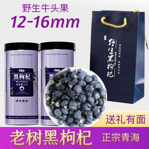黑枸杞野生正品青海柴达木诺木宏牛头果宁夏黑枸机枸橘拘泡水头茬
