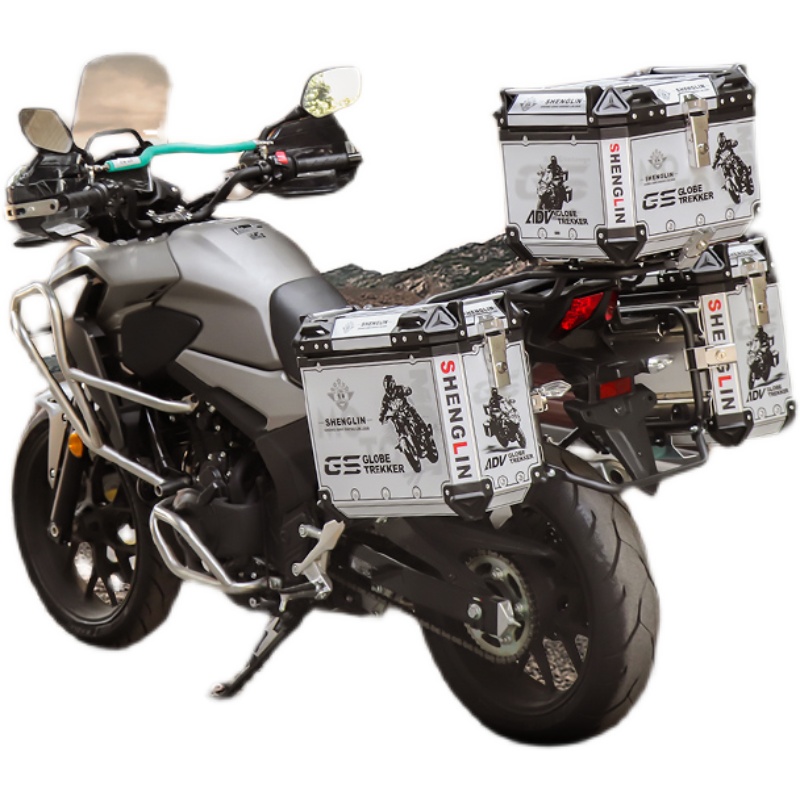 生林力帆摩托车X7铝箱快拆无损