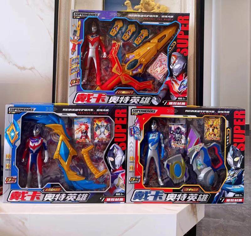 儿童公仔摆件套装5501仿真卡通灯光音乐机器人变形变身器混批