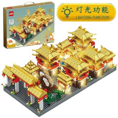 3088粒大唐不夜城小颗粒拼装积木仿真建筑积木儿童益智玩具礼物