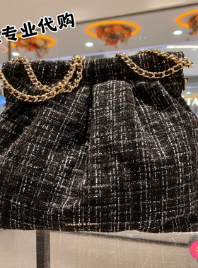 CHARLESKEITH 25春新品小CK2-40671449-2粗呢花托特包流浪包女包