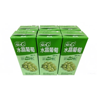 康师傅水晶葡萄250ml盒果味风味饮料纸盒装 自助餐外卖每日C饮品