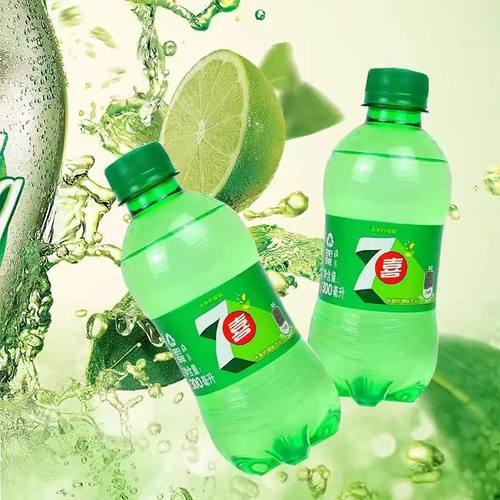 百事可乐七喜300ML柠檬味碳酸