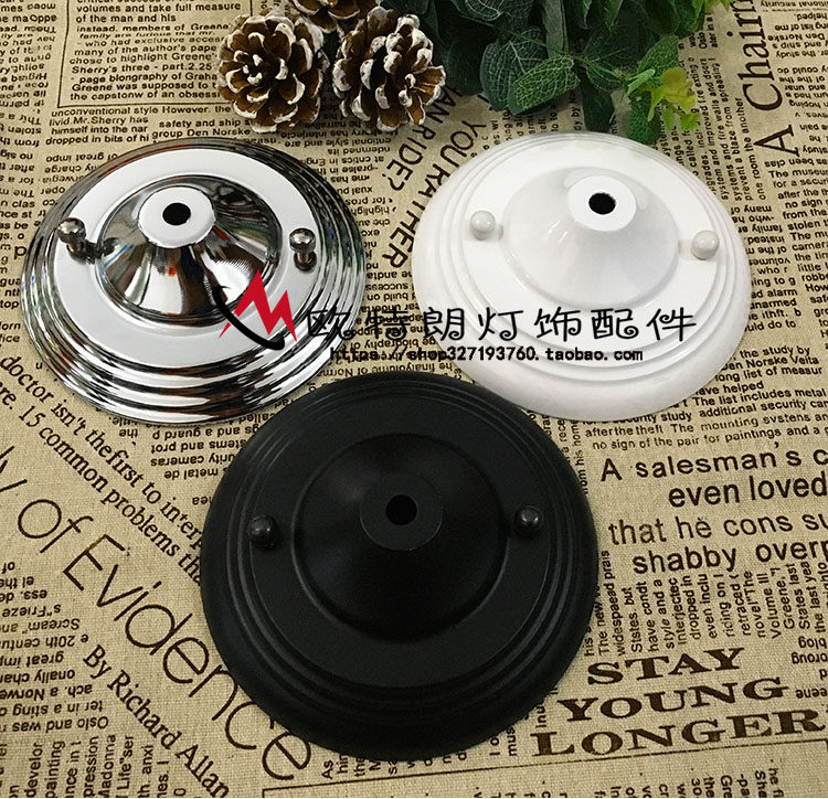 吊钟水晶灯挂板吸顶盘盖底座