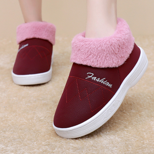 棉鞋家居鞋包跟棉拖鞋女过冬老人男月子鞋冬季加绒女棉鞋舒适棉鞋