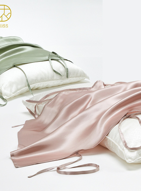 丝侬重磅真丝枕套玻尿酸美肤枕巾单人100%桑蚕丝绸礼物礼盒定制