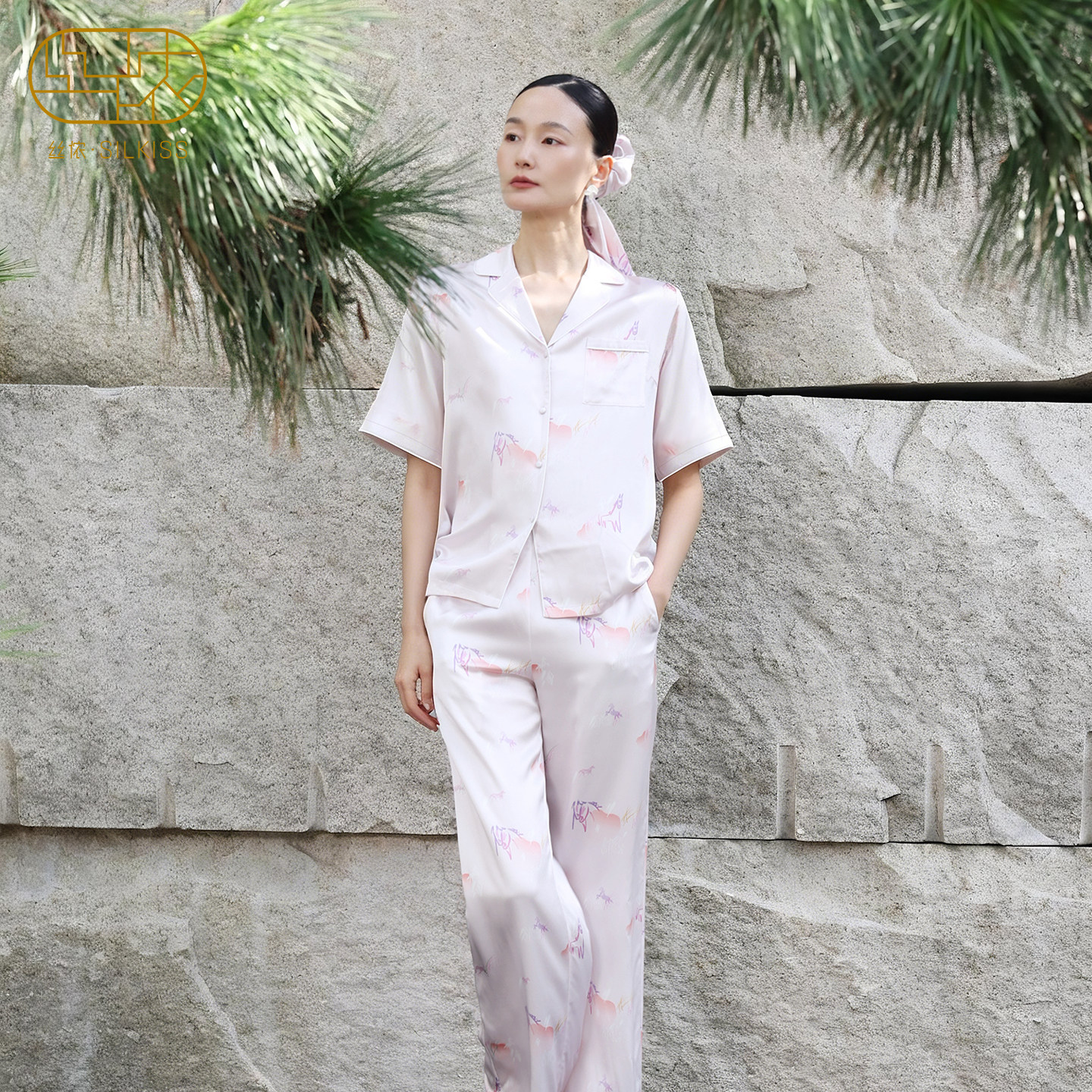 七夕礼物』丝侬真丝睡衣女款礼盒