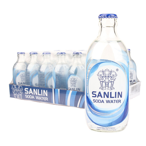 【江浙沪特惠】三麟苏打水无糖气泡水0糖0卡0脂肪苏打水335ml