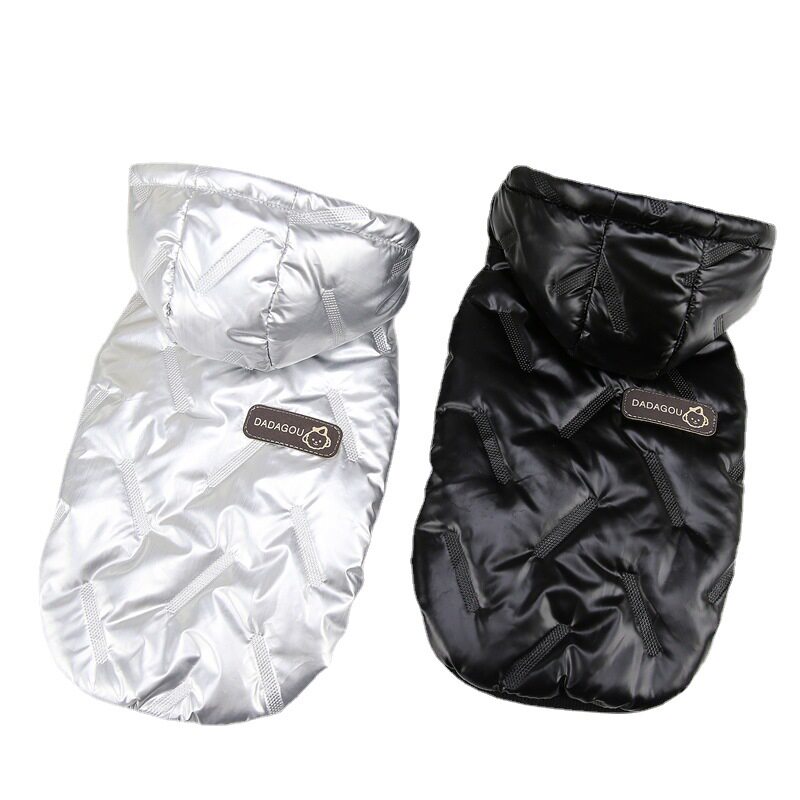 狗狗衣服秋冬装新款棉衣泰迪小型犬宠物服装秋冬季21轧花两腿棉衣