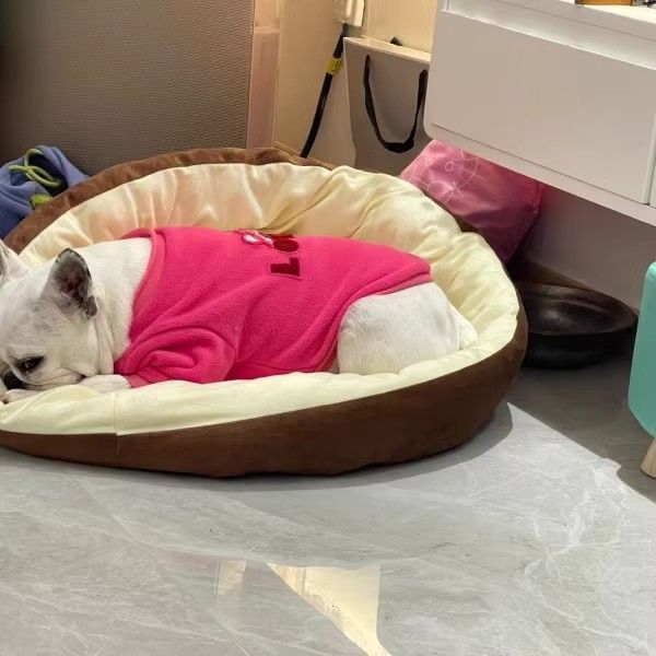 宠物狗狗衣服法斗柯基泰迪恶霸犬巴哥防掉毛冬季保暖加绒卫衣冬装