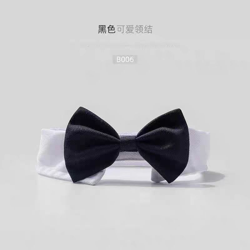 猫咪狗狗宠物领带围脖装饰绅士风泰迪比熊博美婚庆领结蝴蝶结配饰