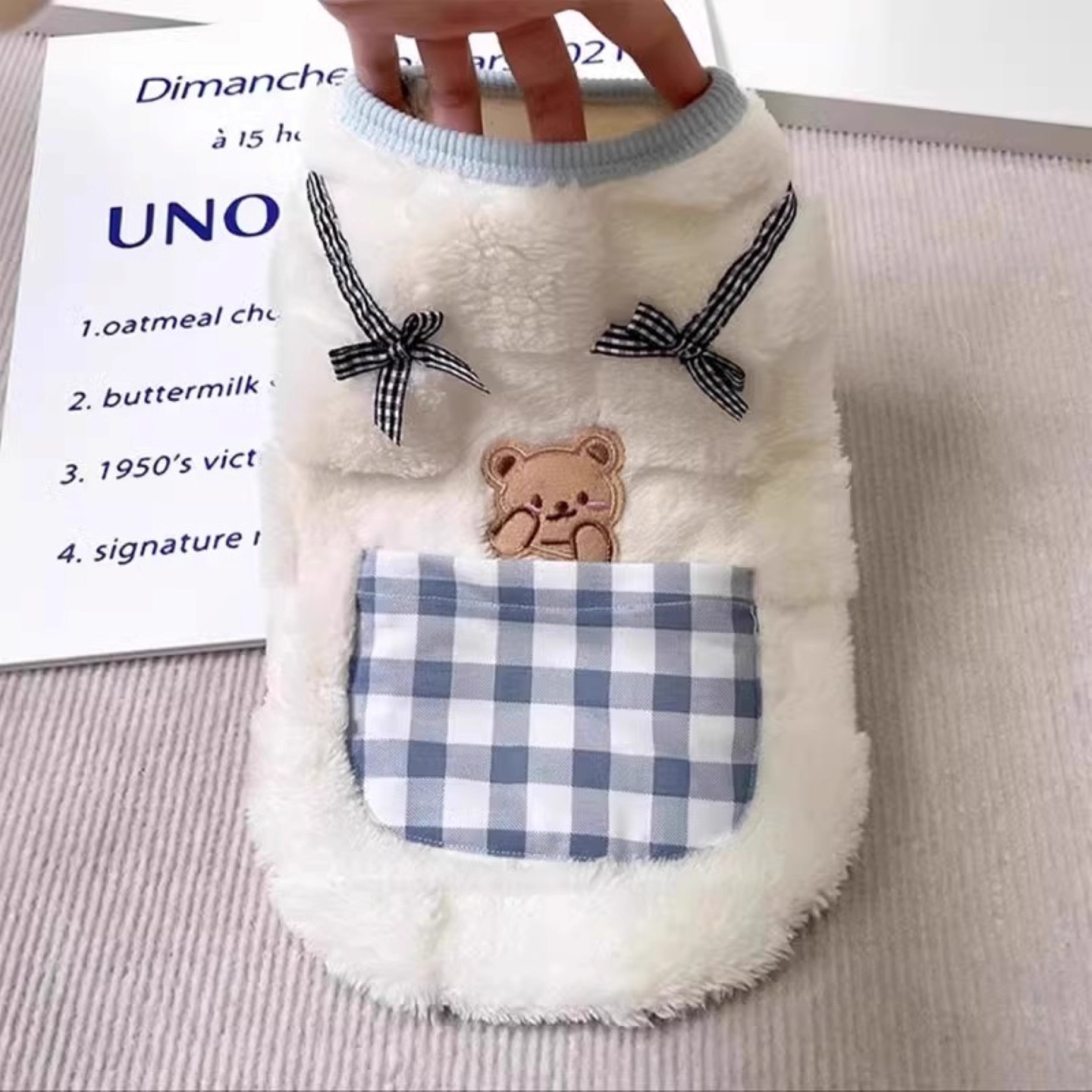 猫咪衣服秋冬季银渐层布偶蓝猫幼猫宠物马甲冬天加绒保暖可爱背心