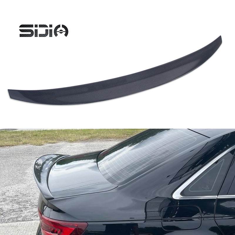 适用于16-21款奥迪A4/S4 B9 HK款碳纤维尾翼 扰流板工厂 出口品质