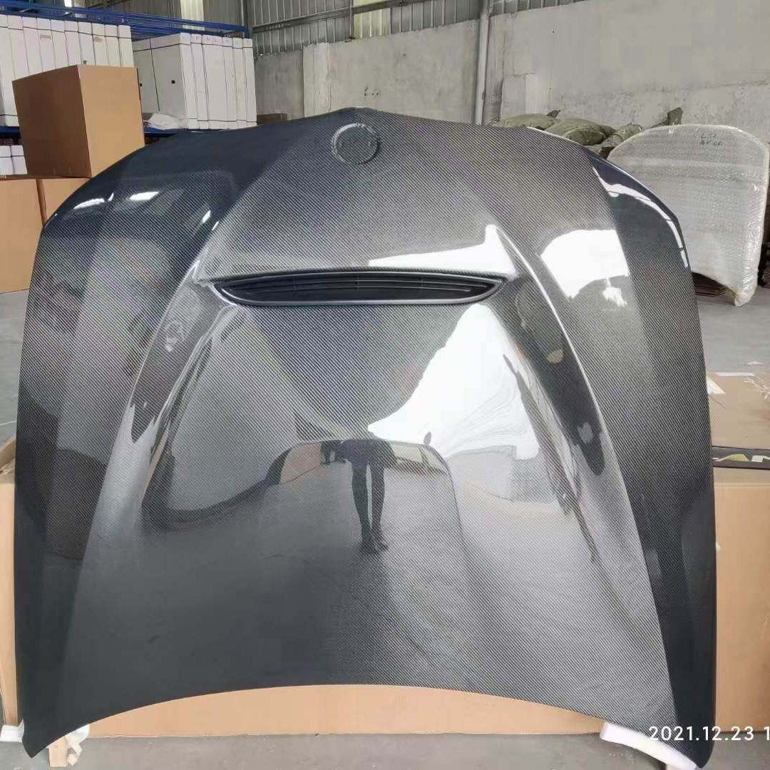 适用于宝马3系 E92 前期 GTS款碳纤维机盖 引擎盖