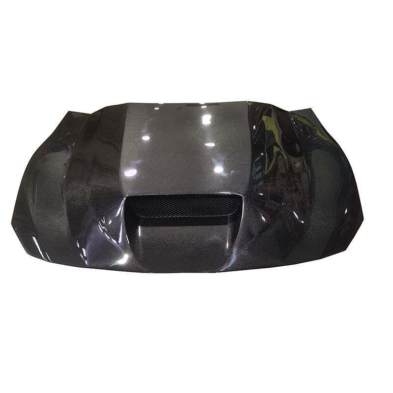 适用于BRZ改装 丰田GT86碳纤维机盖开孔散热轻量化功能赛道加高版