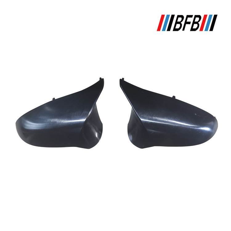 适用宝马F80 F82 M3M4 哑黑ABS后视镜壳 左驾替换件倒车镜壳罩
