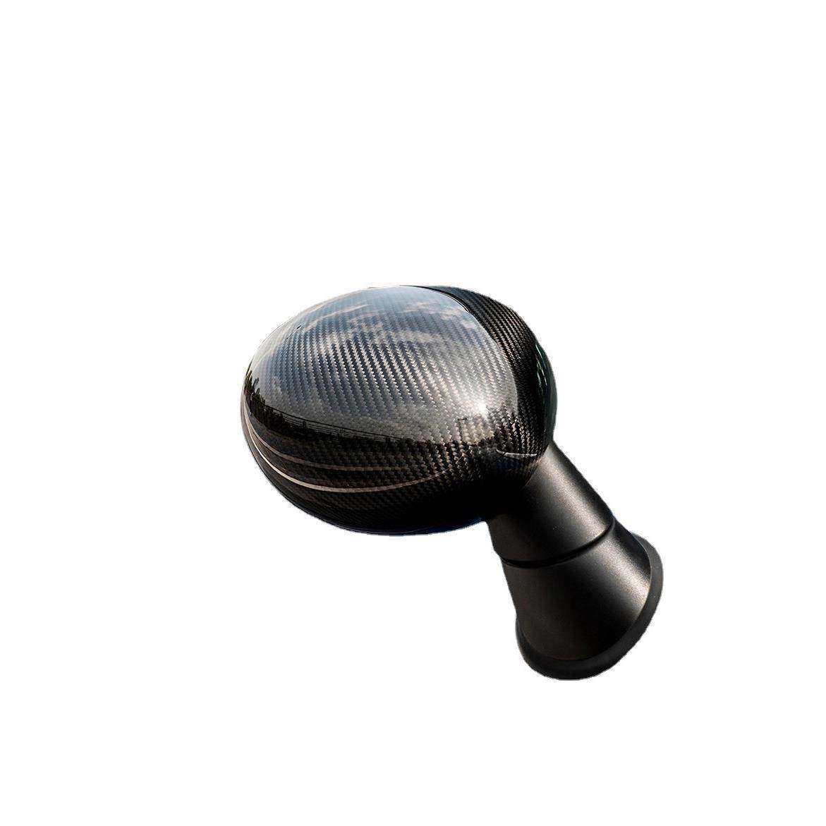 适用宝马mini R55R56碳纤维07-14后视镜反光镜壳装饰贴件改装
