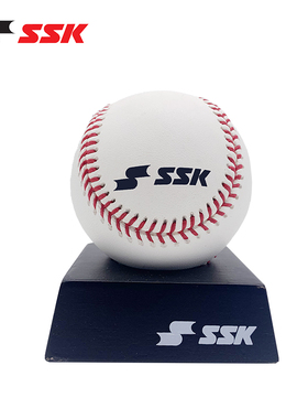 日本SSK硬式棒球标准比赛练习用球羊高毛含量头层牛皮