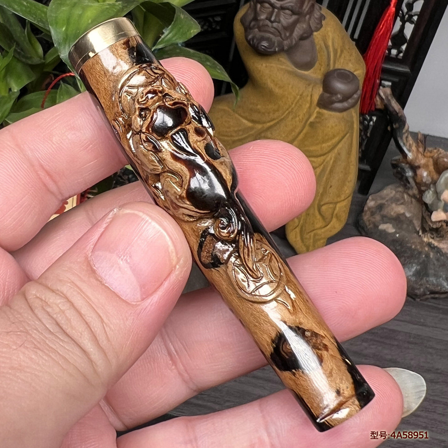 海柳拉杆活性炭粗中细通用烟嘴