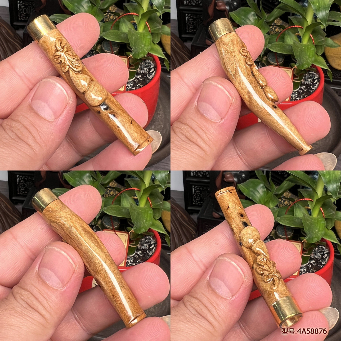 天然海柳烟嘴粗中细通用循环过滤