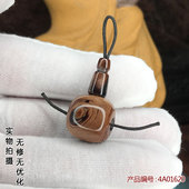 包邮 爱柳艺黑珊瑚海柳多宝念珠佛珠男女情侣配饰16mm藏式 佛塔三通