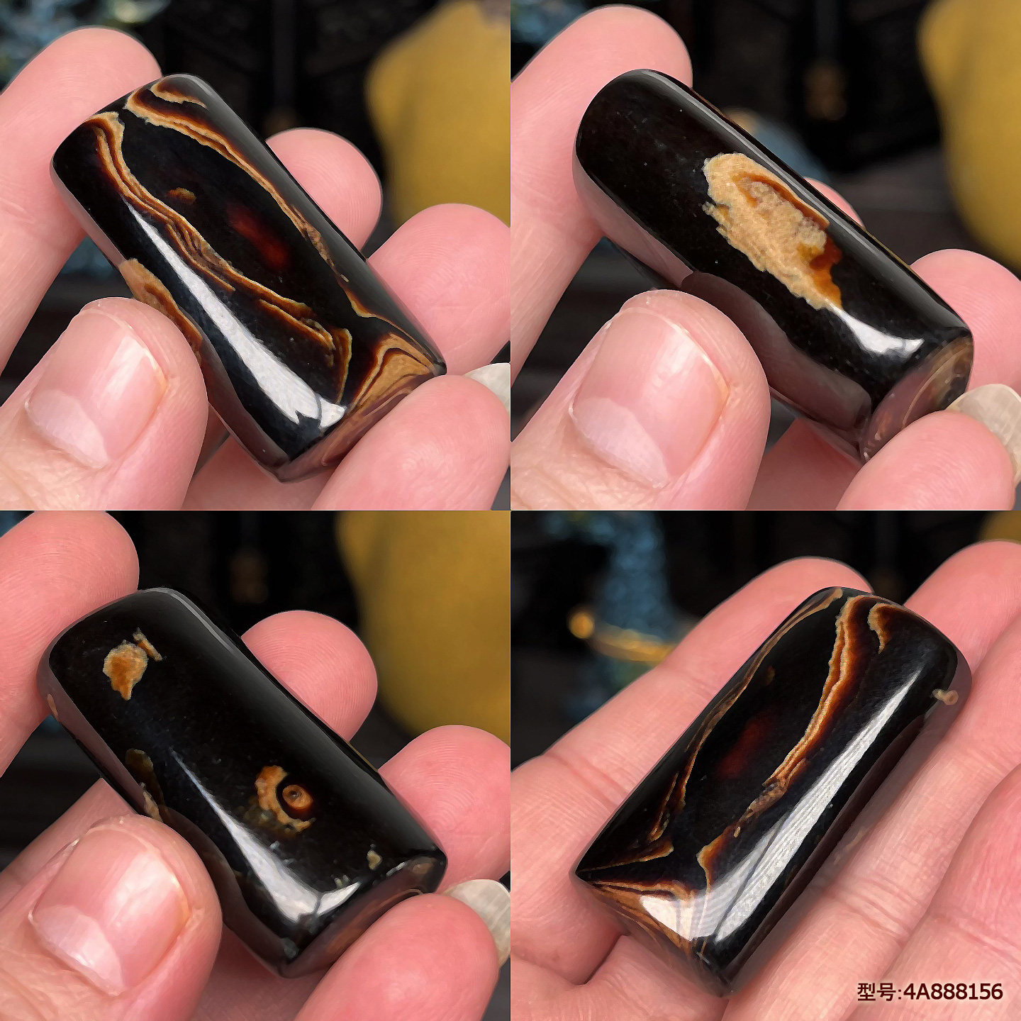 天然保真海柳文玩随型吊坠