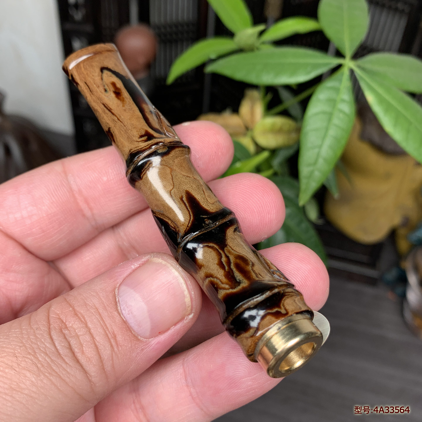 天然保真血柳正品烟嘴大中细烟通用送礼循环拉杆活性碳过滤器竹节