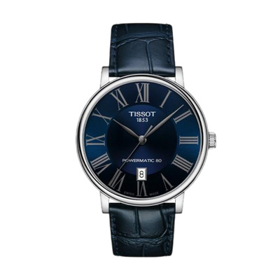 天梭TISSOT 卡森臻我系列1853男表自动机械/石英瑞士手表