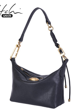 沙驰女包真皮2026新款时尚百搭通勤单肩斜挎包高级感手提腋下包潮