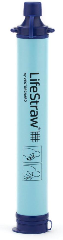 美国代购LifeStraw Personal Water Filter 净水器吸管野营户外