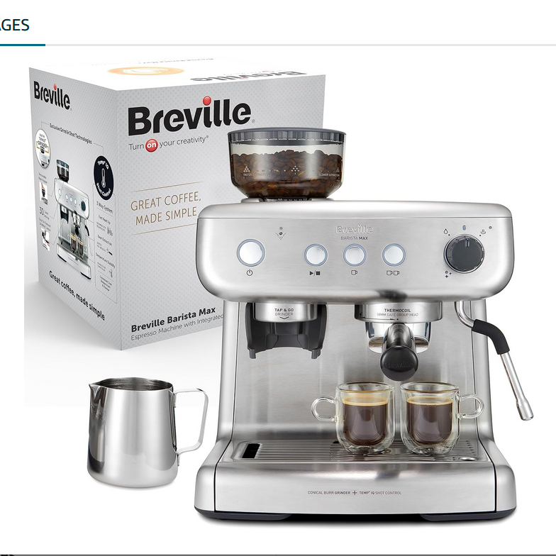 德国代购Breville VCF126X Barista Max espresso machine 咖啡机