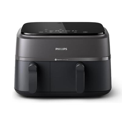 德国代购Philips Dual Basket Airfryer  NA350/00 双屉空气炸锅