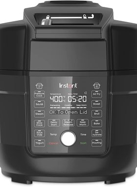 英国代购Instant Pot Duo Crisp Ultimate Lid 13合1压力锅