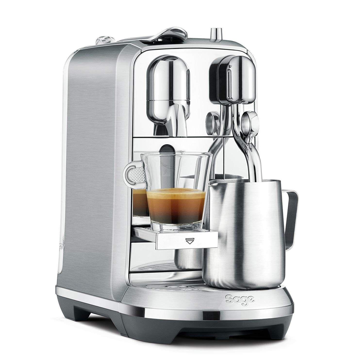 德国代购sage nespresso 胶囊咖啡机  sne800bss4ege1