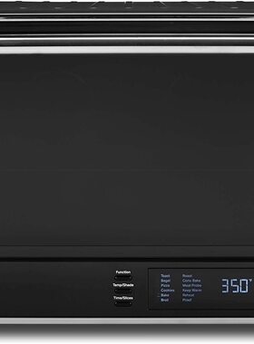 美国代购KitchenAid KCO255BM 12种预设功能双对流台面烤箱110v